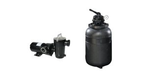 1 HP HE 13" Valueline Sand Filter & Pump