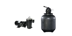 1 HP HE 16" Valueline Sand Filter & Pump